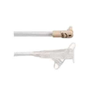 Mini ONE Feeding Set 24" L, Right Angle With Y-Port Clear Connector