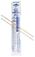 Medline Sterile Cotton Tip Applicator with Wood Handle, 13”