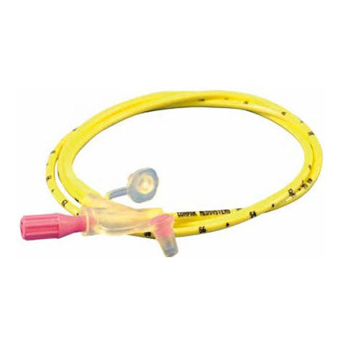 CORFLO Ultra Lite Nasogastric Feeding Tube with Stylet and Anti-IV Connector, 6 Fr, 36"