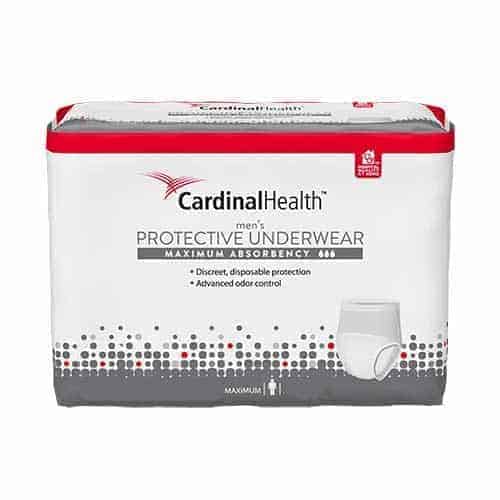 Cardinal Maximum Absorbency Protective Underwear for Men, Large/Extra Large, 45 - 58", 130 - 230 lbs REPLACES ZRPUM18