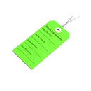 Equipment Tag, Clean, Green, 500/Case