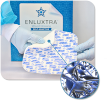 Enluxtra Self-Adaptive Wound Dressing, 6" x 6"