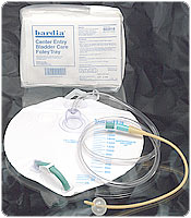 BARDIA Silicone-Elastomer Coated Closed System Foley Tray 18 Fr 5 cc