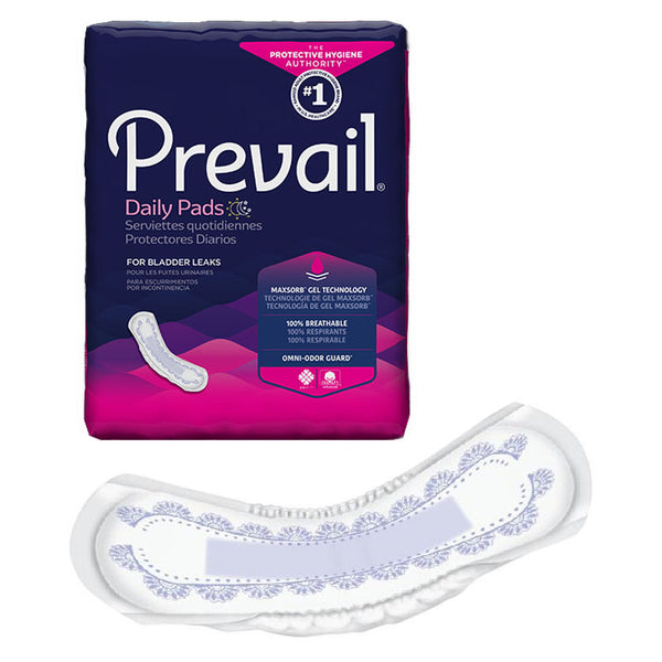 Prevail Bladder Control Pad, Moderate Long, 11"