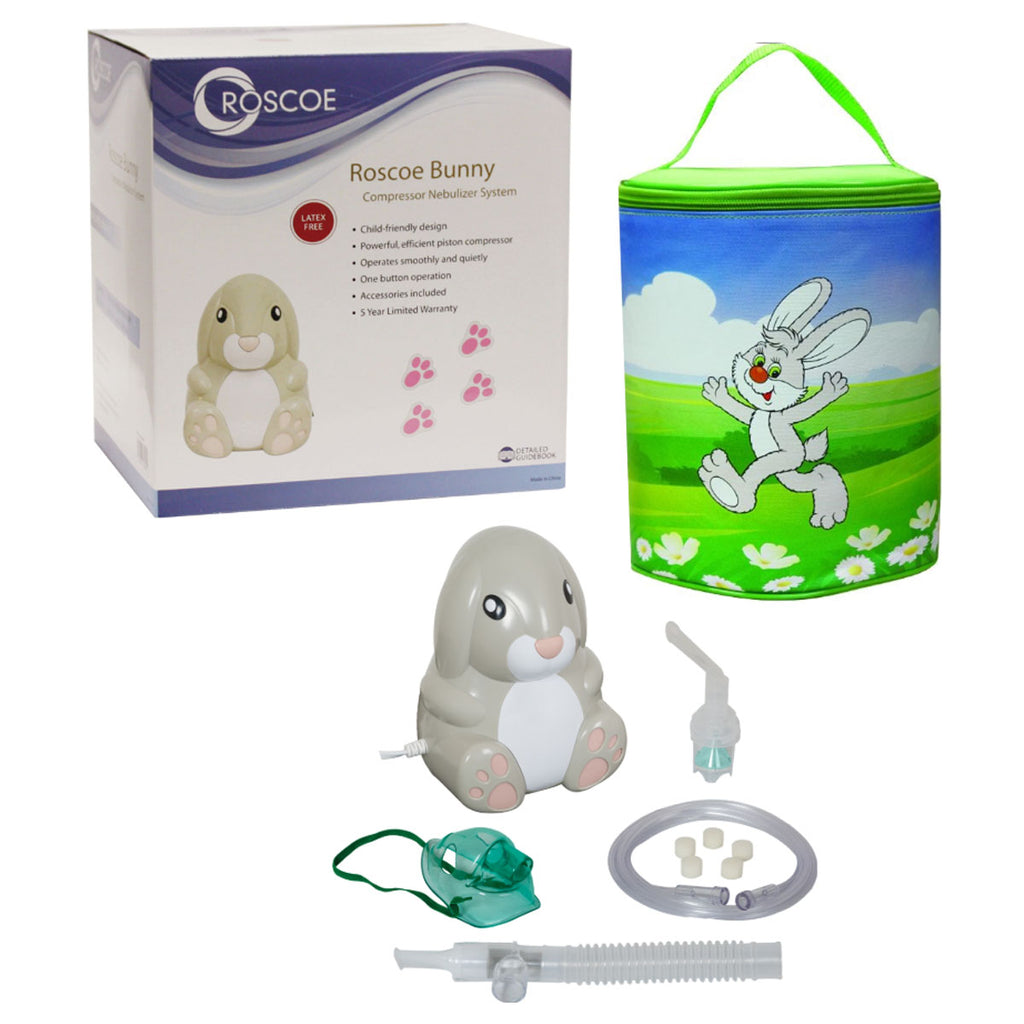 Roscoe Bunny Compressor Nebulizer with Nebulizer Kit with Bag ...