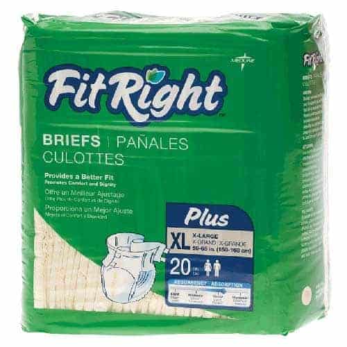 FitRight Plus Brief 2X-Large 60" - 69"