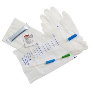 GentleCath Hydrophilic Urinary Catheter with Water Sachet and Insertion Kit, 14 Fr, Female 8.3"