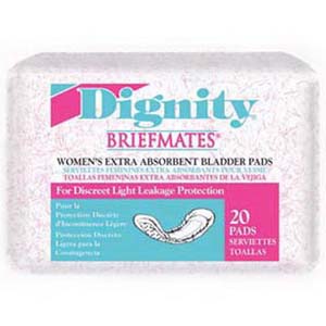 Dignity UltraShield Absorbent Liners for Light to Moderate Protection, 7.5" x 15.4"