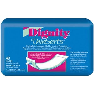Dignity ThinSerts Liner, 3-1/2" x 12"