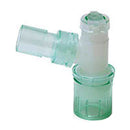 Double Swivel Elbow with Bronchoscopy Port