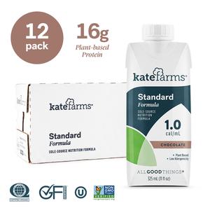 KATE FARMS Standard Formula 1.0 Chocolate 325 calories (325 mL)