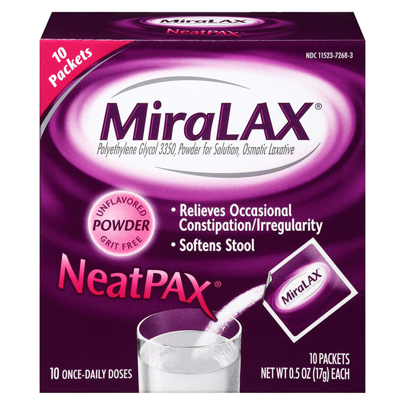 Miralax Single Dose Sachets (17 GRAMS), 10 ct