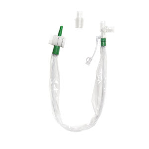 Trach Care Closed Endotracheal Suction System Component Kit 14 fr Elbow