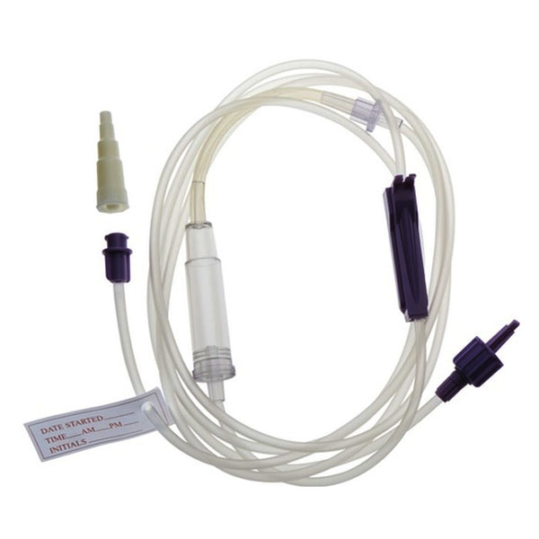 AMSure Enteral Feeding Pump Spike Set with ENFit Connectors