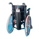Ableware Wheelchair Oxygen Tank Holder, 26" Black