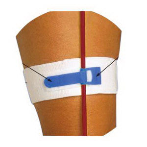 Foley Catheter Leg Band, Regular White