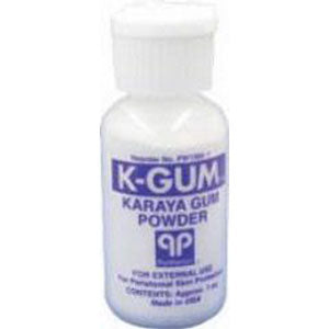 K-Gum Karaya Gum Powder 1 oz. Bottle
