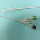 Duette 100% Silicone Dual-Balloon 2-Way Foley Catheter 14 Fr