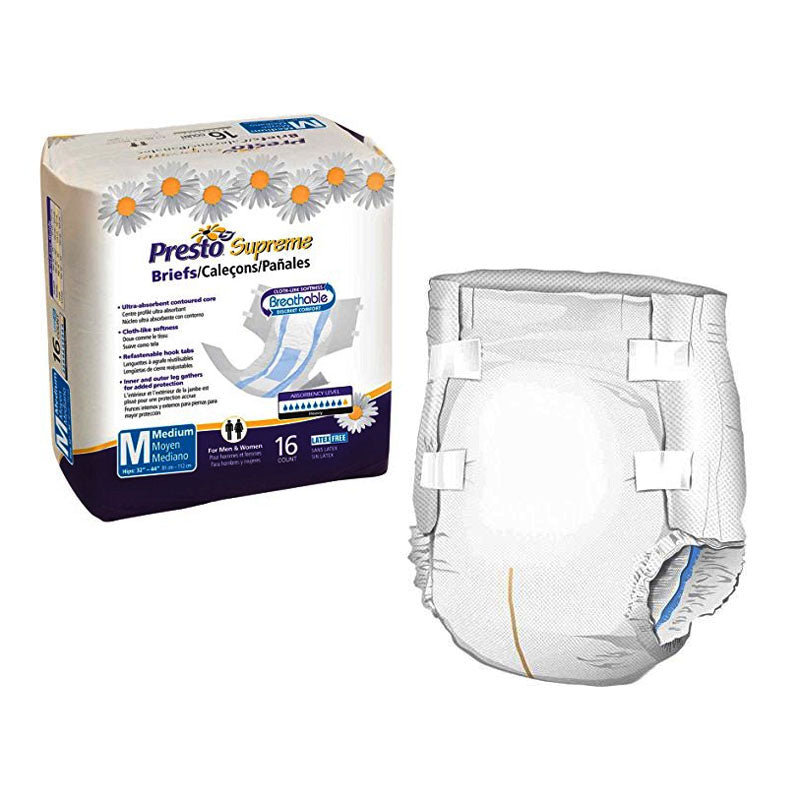 Presto Ultimate Brief, Maximum Absorbency, Large, 45"-58"