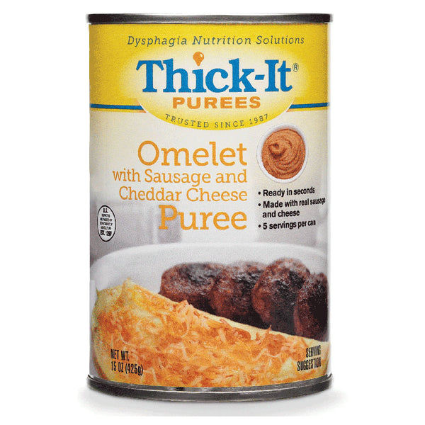 Thick-It Omelet with Sausage and Cheese Puree 15 oz. Can