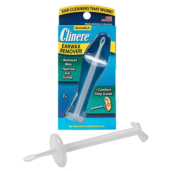 Clinere Reusable Ear Wax Remover Tool with Comfort Guide