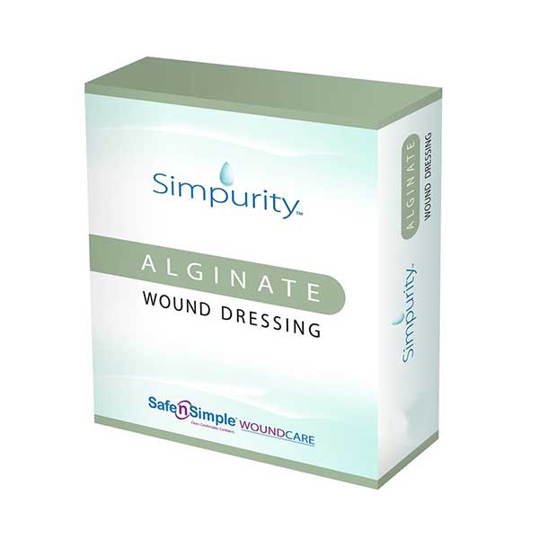 Simpurity Alginate 2" x 2" pad