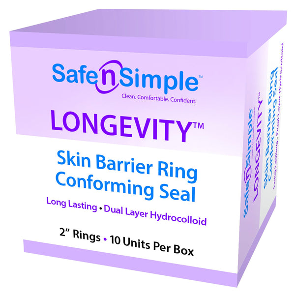 Longevity Skin Barrier Seal 2" Skin Barrier Ring