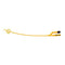 Gold Pediatric 2-Way Foley Catheter 8 Fr 3 cc