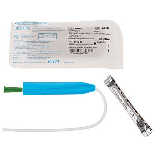 FloCath Quick Female Closed System Catheter Kit 6 Fr 7"