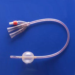 Soft Simplastic 3-Way Foley Catheter 20 Fr 30 cc