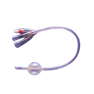 Soft Simplastic 3-Way Foley Catheter 22 Fr 30 cc