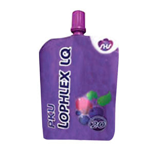 PKU Lophlex LQ 125 mL Pouch, Mixed Berry Blast