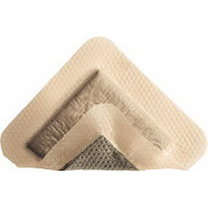 Mepilex Border Ag Post-op Antimicrobial Foam Dressing with Silver 4" x 8"