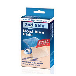2nd Skin Moist Burn Pad, Medium 2" x 3"