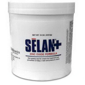 Selan Skin & Wound Zinc Oxide Barrier Cream, 4 oz.