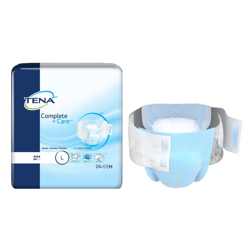 TENA Complete +Care Brief, Extra Large 52" - 62", 20 Count