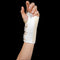 Leader Deluxe Carpal Tunnel Wrist Support, White, X-Large/Left