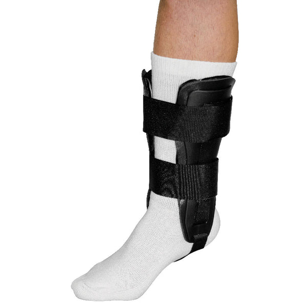 Leader Gel Air Ankle Support, Black, Universal