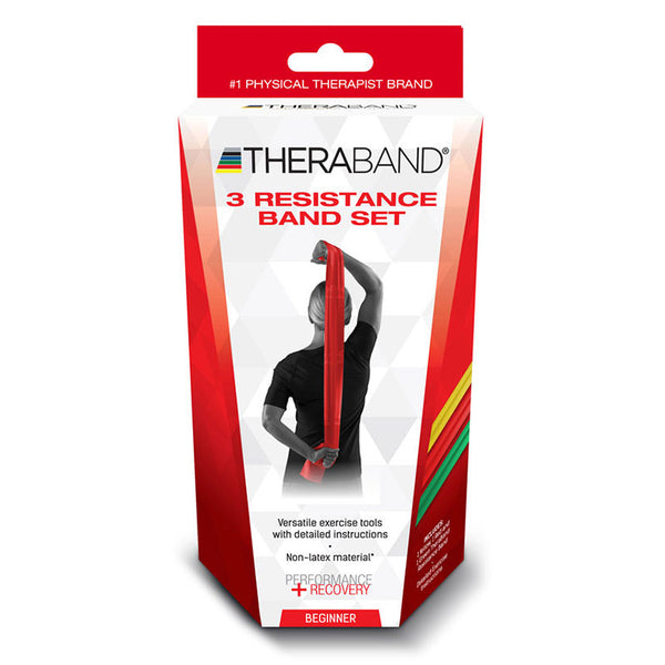 TheraBand Latex free Resistance Bands - Beginner