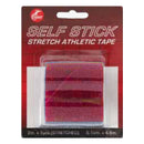 Cramer Self Stick Athletic Tape, 2" x 5 Yards, Red