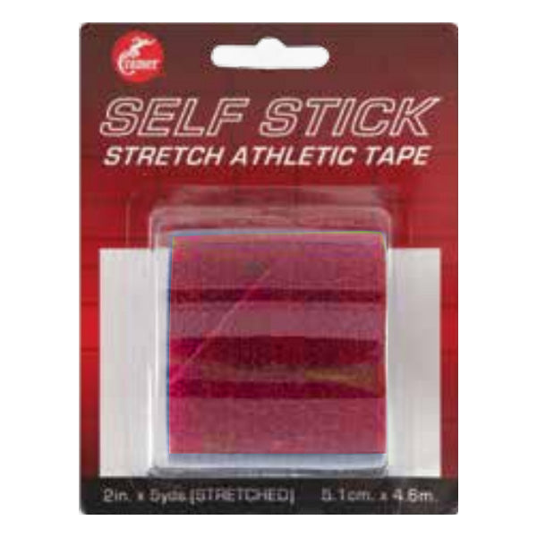 Cramer Self Stick Athletic Tape, 2" x 5 Yards, Red