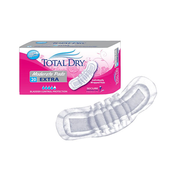 TotalDry Moderate Pads Extra