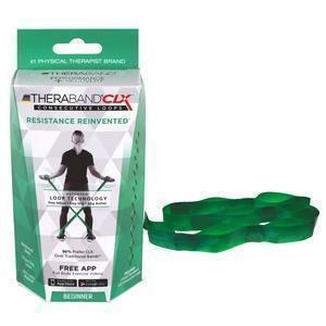 TheraBand CLX, Beginner, 5', Green