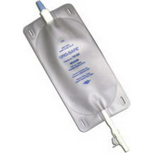 Uro-Safe Vinyl Leg Bag with Twist Drain Valve, Large 32 fl oz.