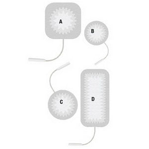 S-Series Self-Adhering Reusable Stimulating Electrodes 2" Square