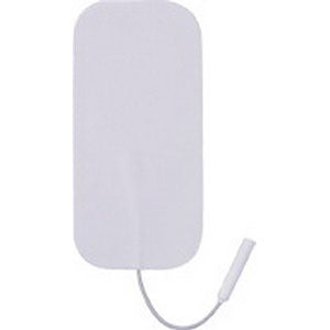 S-Series Rectangle Silver with Reusable Blue Gel Electrode 2" x 4"