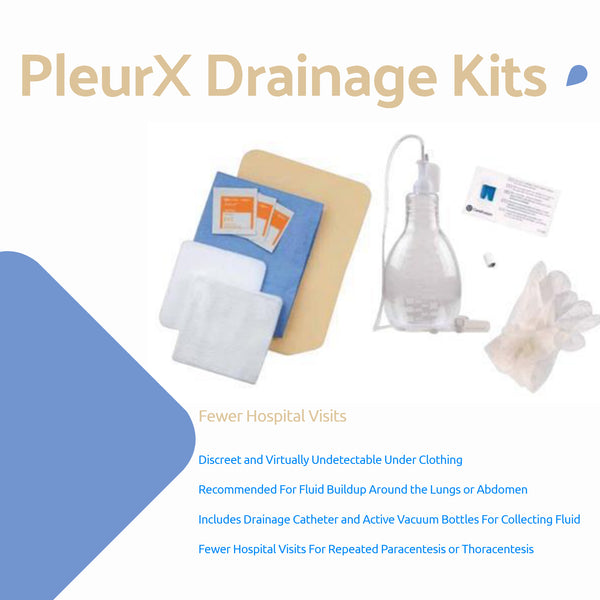 PleurX Drainage Kits - 1000 mL