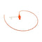 Indwelling Long Silicone Enteral Feeding Tube with Radiopaque Orange Stripe 8 Fr 35"