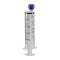 NeoConnect Oral/Enteral Syringe with ENFit Connector, Purple, 20 mL