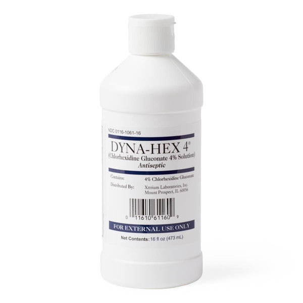 Dyna-Hex 4% CHG Scrub, 16 oz